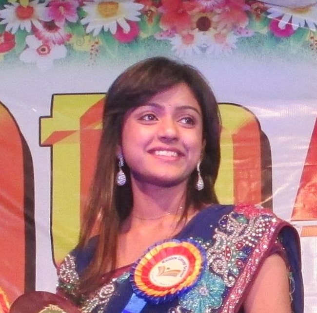 Vithika Sheru at the 9th Annual Day celebrations of Rainbow Concept School in Mahabubnagar in Telangana in February 2014