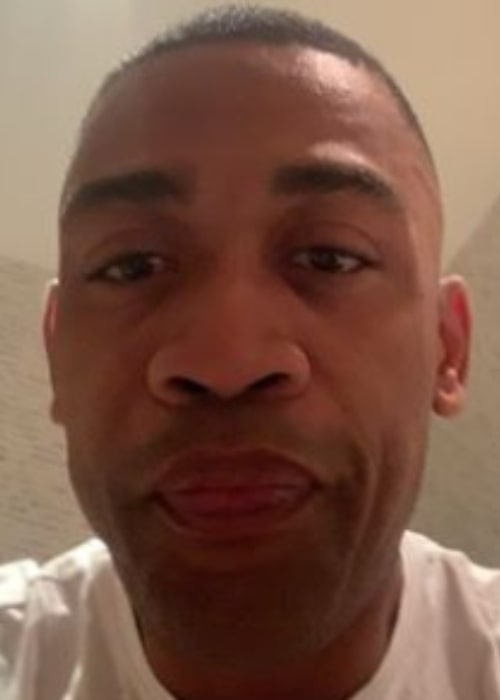 Wiley in an Instagram selfie from April 2020