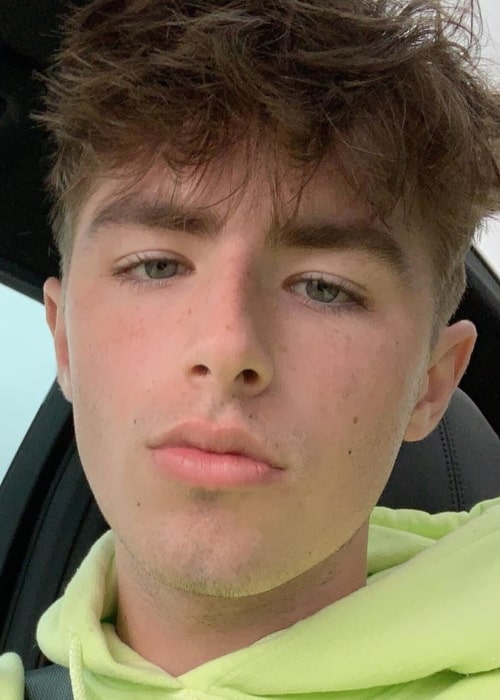 Wyatt Xavier as seen in a selfie taken in September 2019