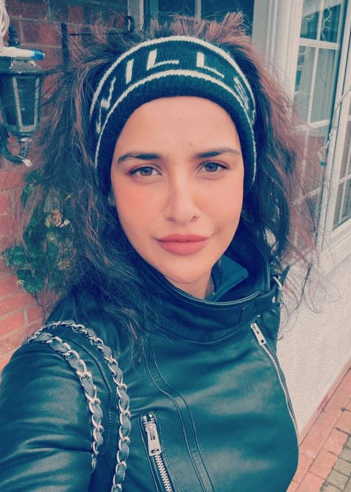 Aisha Sharma in a selfie from December 2019