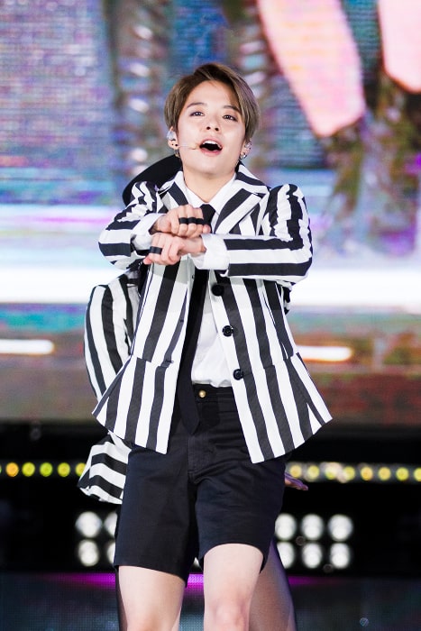 Amber Liu as seen while performing at Jeju K-Pop Festival on October 25, 2015