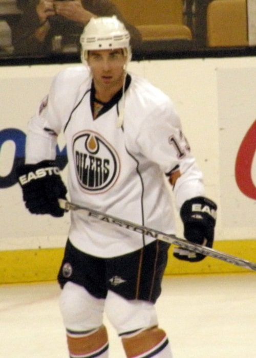 Andrew Cogliano as seen in a picture taken at a game on October 31, 2009
