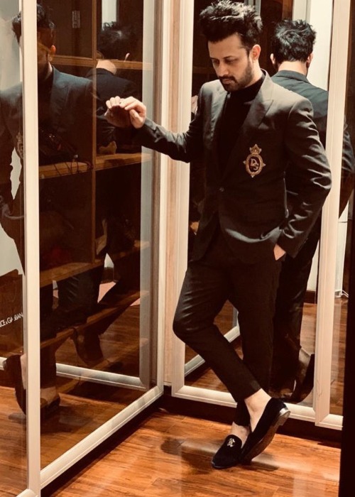 Atif Aslam as seen in March 2020