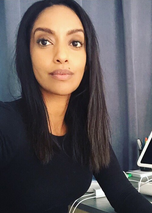 Azie Tesfai as seen while taking a selfie in December 2016