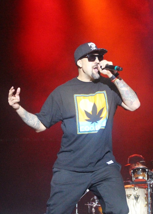 B-Real as seen while performing at Nova Rock in 2016