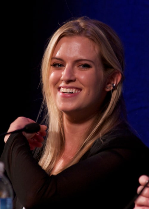 Barbara Dunkelman pictured at PAX Prime 2012, Rooster Teeth Panel