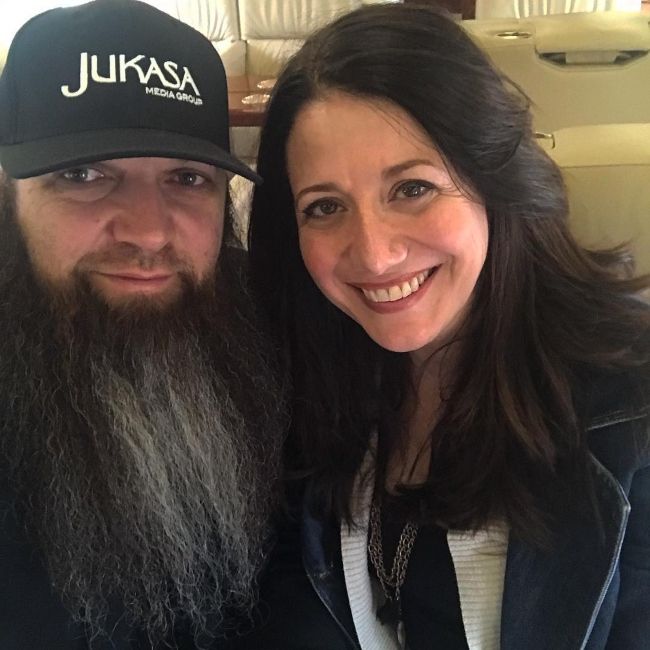 Barry Stock and his wife Heather as seen in January 2019