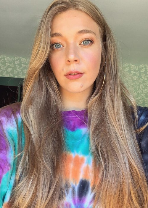 Becky Hill as seen in an Instagram Post in May 2020