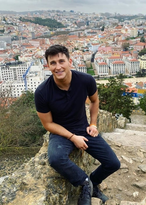 Blake Horstmann as seen in a picture taken in Castelo de S. Jorge in February 2020