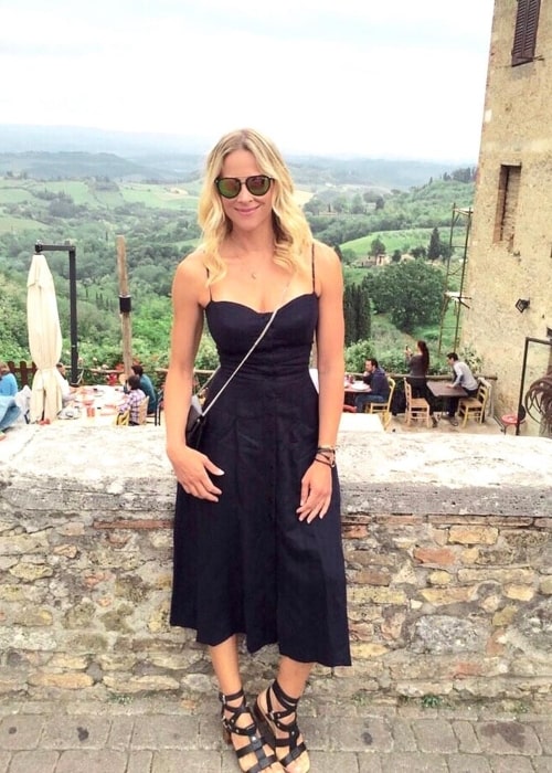 Brittany Daniel as seen in a picture taken in Tuscany in the past