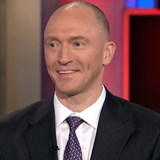 Carter Page as seen in the MSNBC program 'Hardball with Chris Matthews' in June 2017