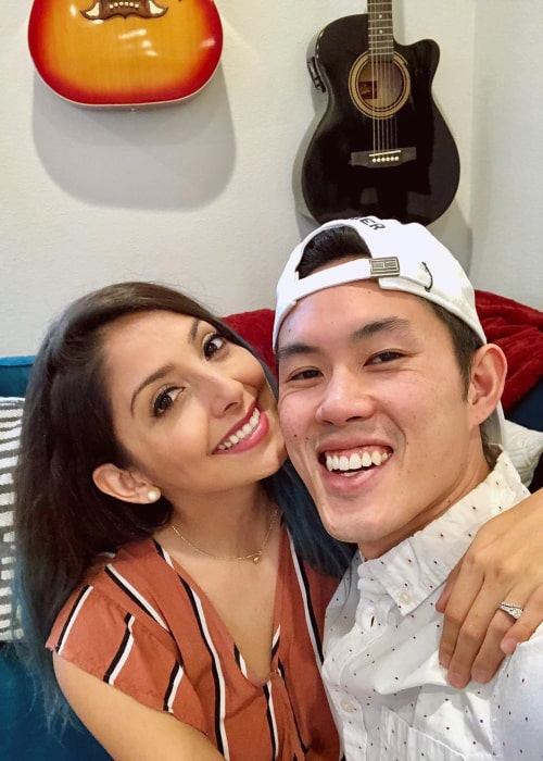 Casey Chan and Tiffany Del Real, as seen in May 2020