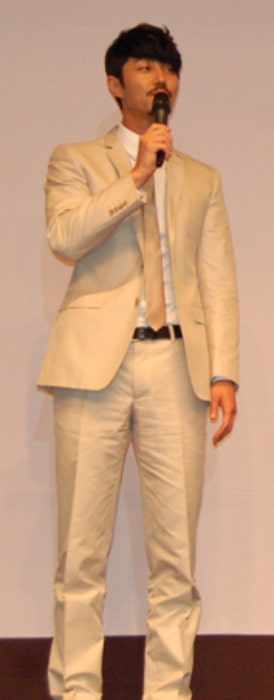 Cha Seung-won as seen while speaking during an event in June 2010