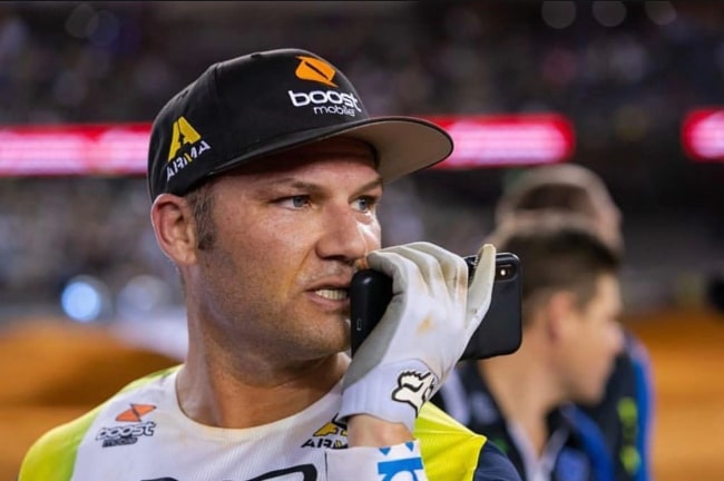 Chad Reed as seen in an Instagram Post in December 2019