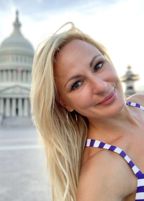 Christi Lukasiak as seen in a picture taken in United States Capitol in Washington, D.C., United States in April 2020