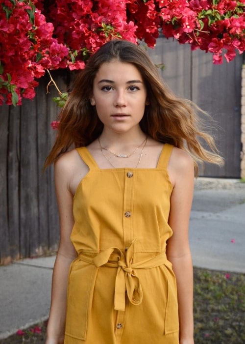 Clementine Lea Spieser as seen in a picture taken in Encino, California in April 2020