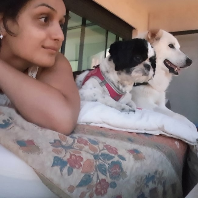 CrayisTaken as seen in a picture taken with her dogs in May 2019