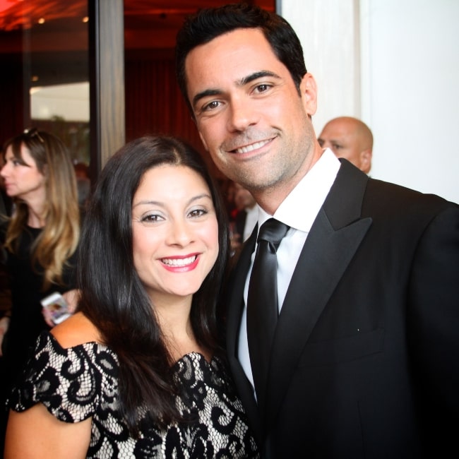 Danny Pino and wife Lilly at the 2014 Imagen Foundation Awards