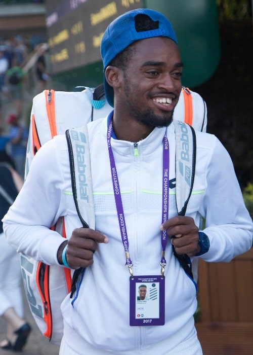 Darian King as seen in a picture taken at The Championships Wimbledon on July 7, 2017