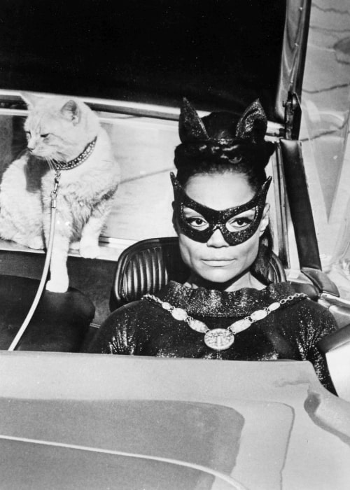 Eartha Kitt as Catwoman from the television series 'Batman' in December 1967