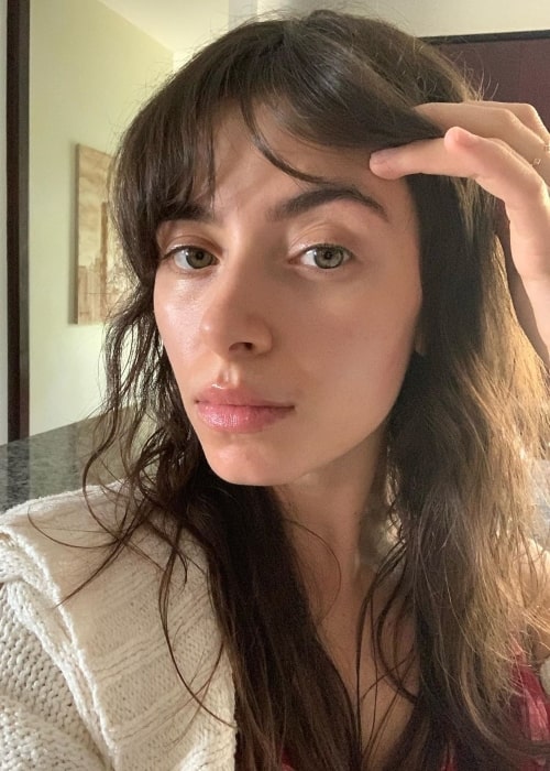 Elizabeth Cappuccino as seen in a selfie taken in May 2020