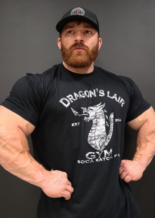 Flex Lewis as seen in an Instagram Post in April 2020