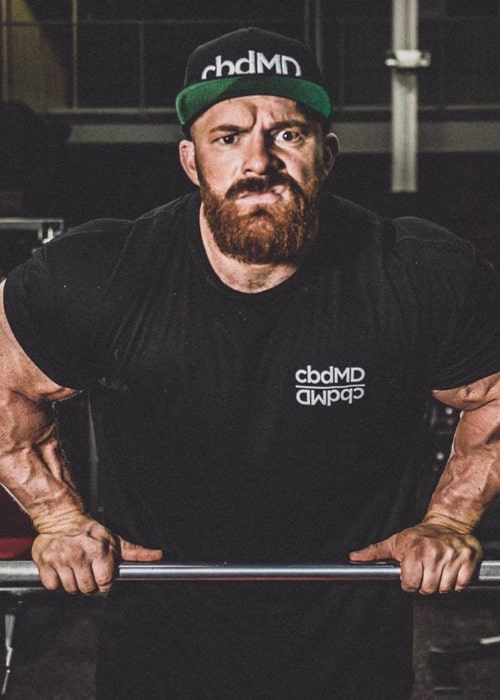 Flex Lewis as seen in an Instagram Post in February 2020