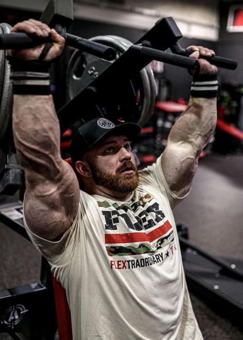 Flex Lewis as seen in an Instagram Post in January 2020