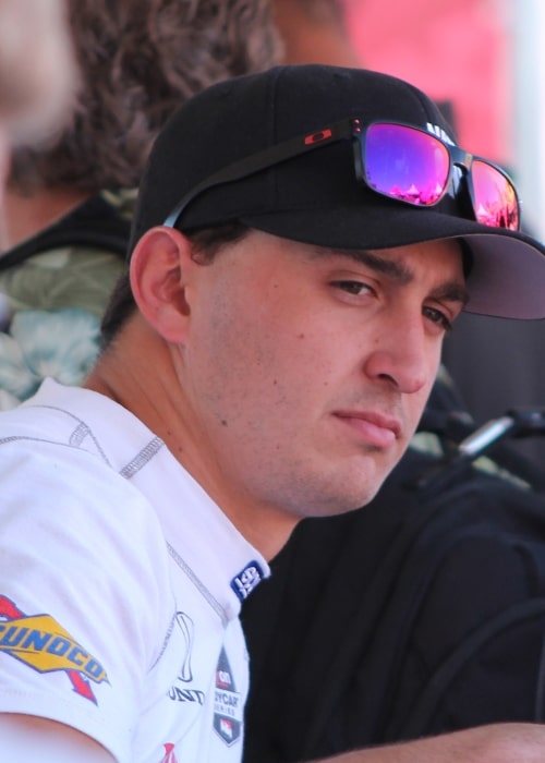 Graham Rahal as seen in a picture taken at the Sonoma Raceway on August 23, 2014