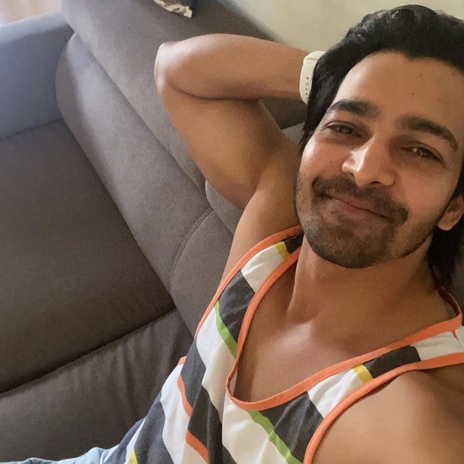 Harshvardhan Rane in a selfie from May 2020