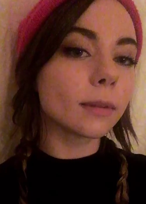 Ivy Latimer as seen while taking a selfie in October 2018