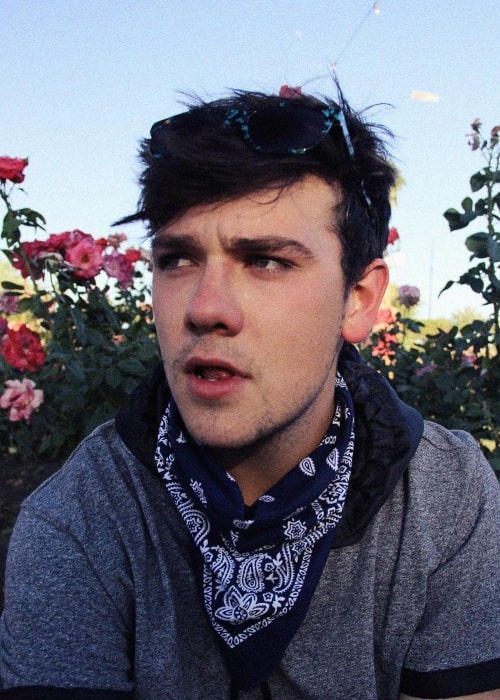 Jake Foushee as seen in a picture taken in a garden in October 2016