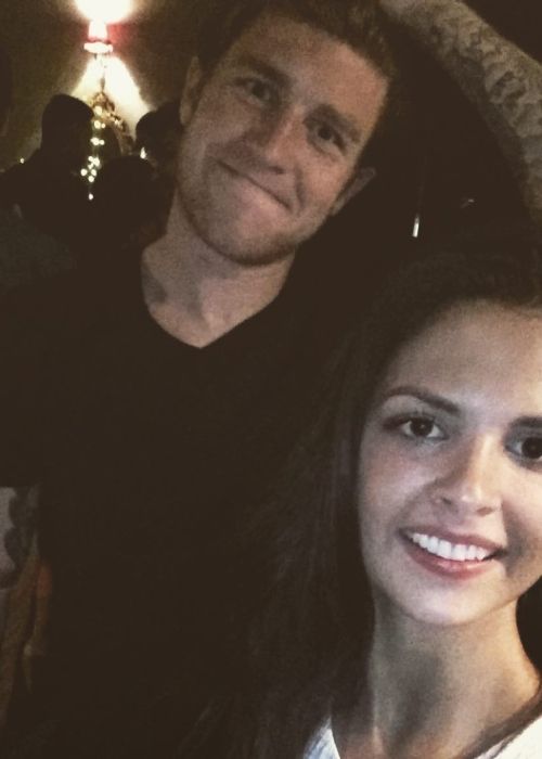 Josh Windass seen with his girlfriend Natalia Walker in October 2016