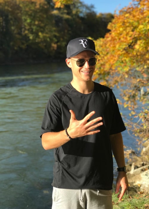 Joshua Kimmich as seen in an Instagram Post in October 2017