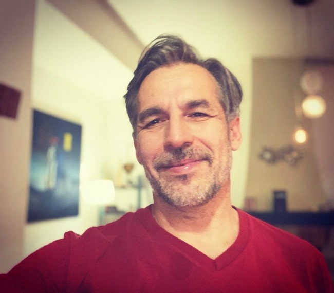 Juan Ríos in a selfie in April 2020
