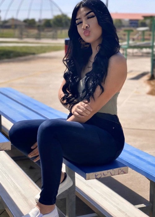 Karla Hermosillo in an Instagram post as seen in April 2020