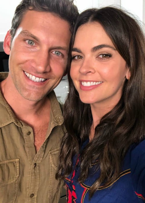 Katie Lee and Ryan Biegel as seen in October 2019