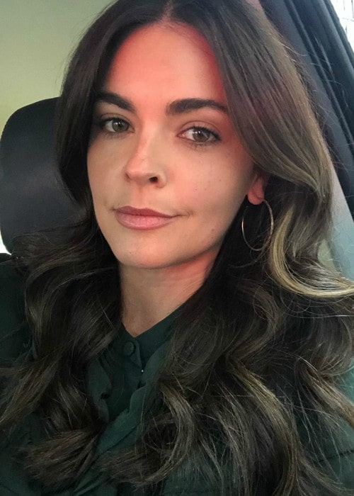 Katie Lee in an Instagram selfie as seen in October 2019