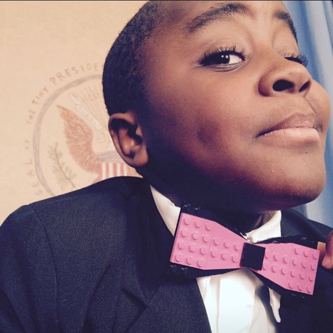 Kid President in an Instagram selfie as seen in March 2015