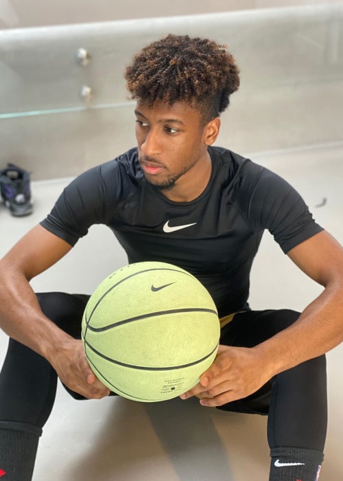 Kingsley Coman as seen in an Instagram Post in March 2020