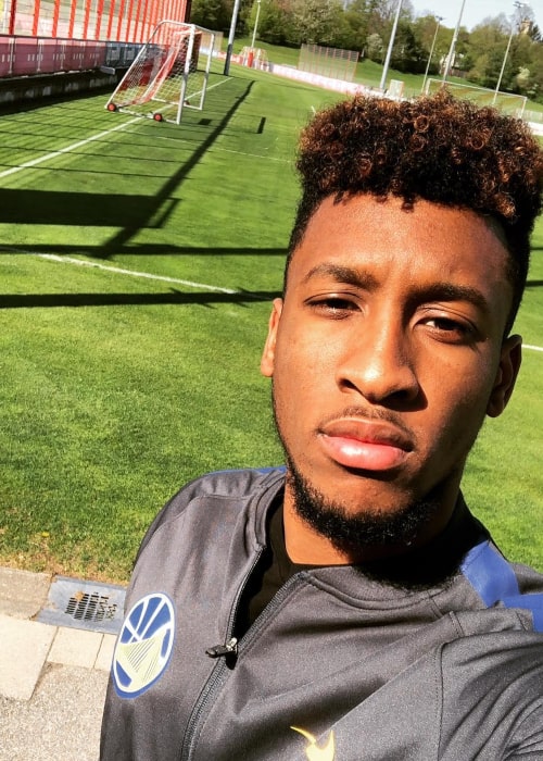 Kingsley Coman as seen in an Instagram Post in May 2018