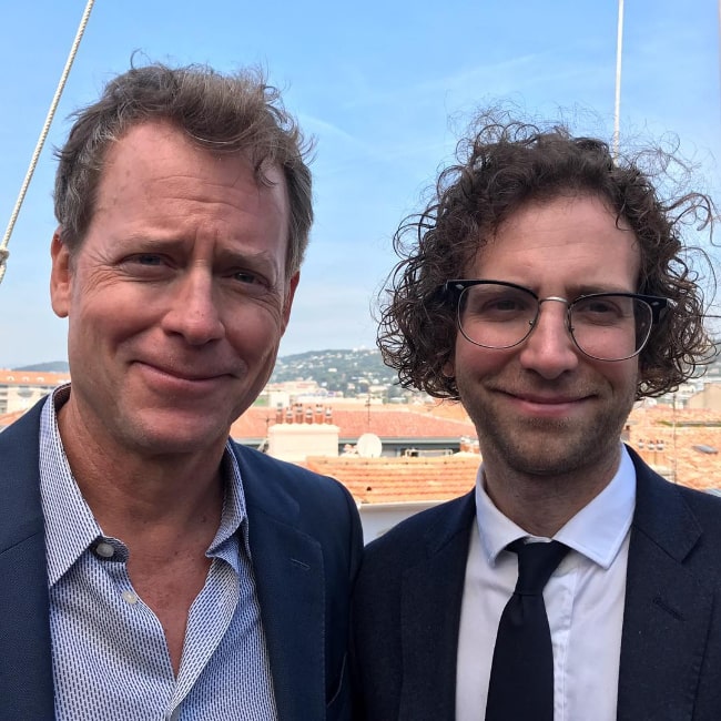 Kyle Mooney (Right) and Greg Kinnear as seen in July 2017