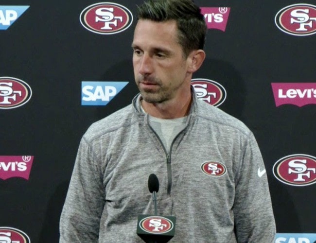 Kyle Shanahan as seen in October 2017