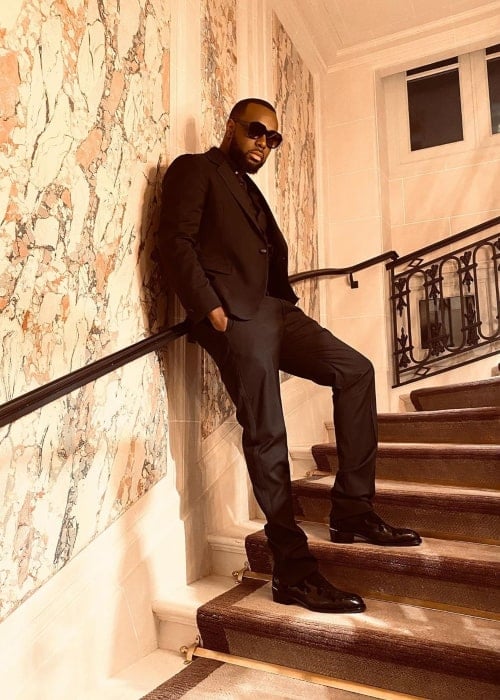 Maître Gims as seen in an Instagram Post in December 2019