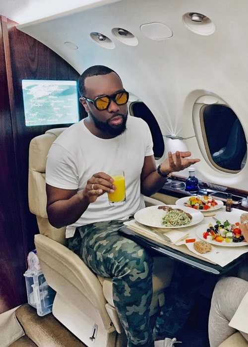 Maître Gims as seen in an Instagram Post in November 2019