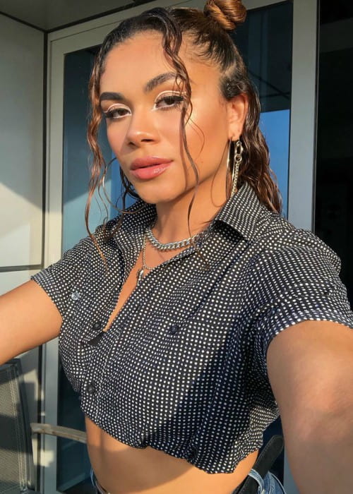 Melany Rivera in a selfie as seen in September 2019