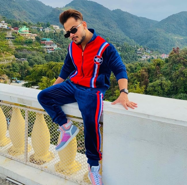 Millind Gaba as seen while posing for a picture in Mussoorie, Uttarakhand, India in November 2019