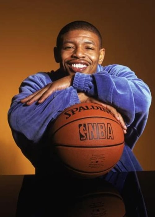 Muggsy Bogues as seen in a picture taken in April 2020