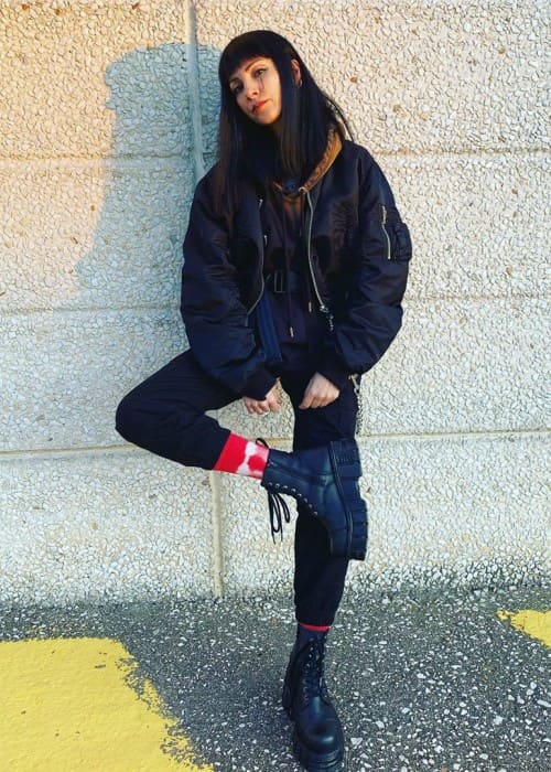 Najwa Nimri in an Instagram post as seen in October 2019