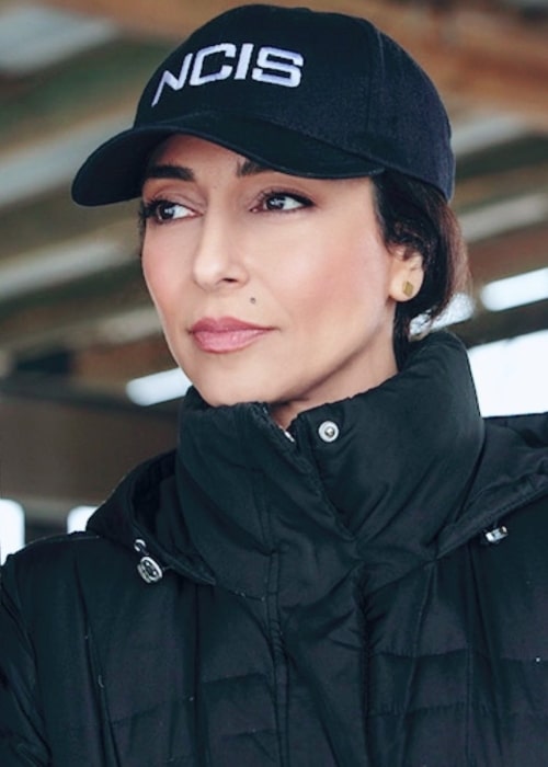 Necar Zadegan as seen in a picture taken in during the shoot of NCIS New Orleans in 2020